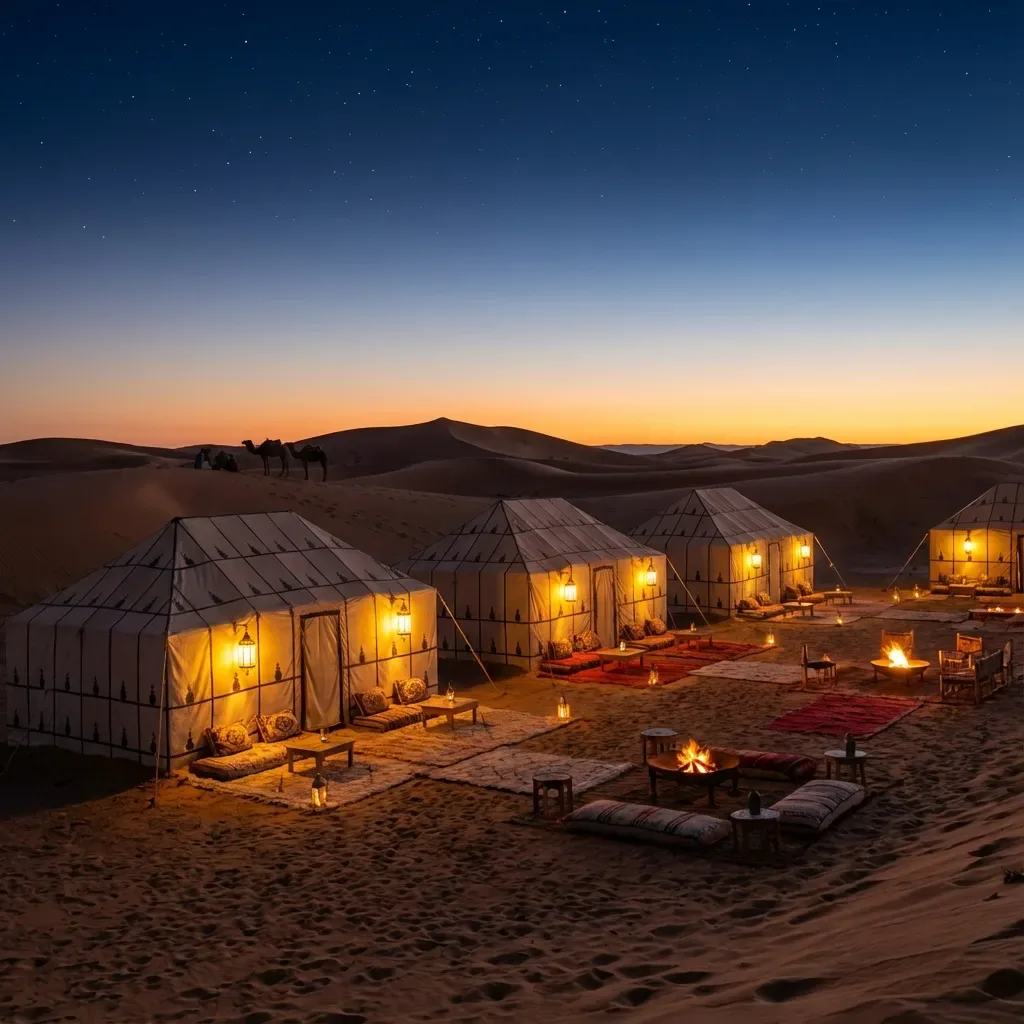 Desert Glamping Luxury - Morocco private tour